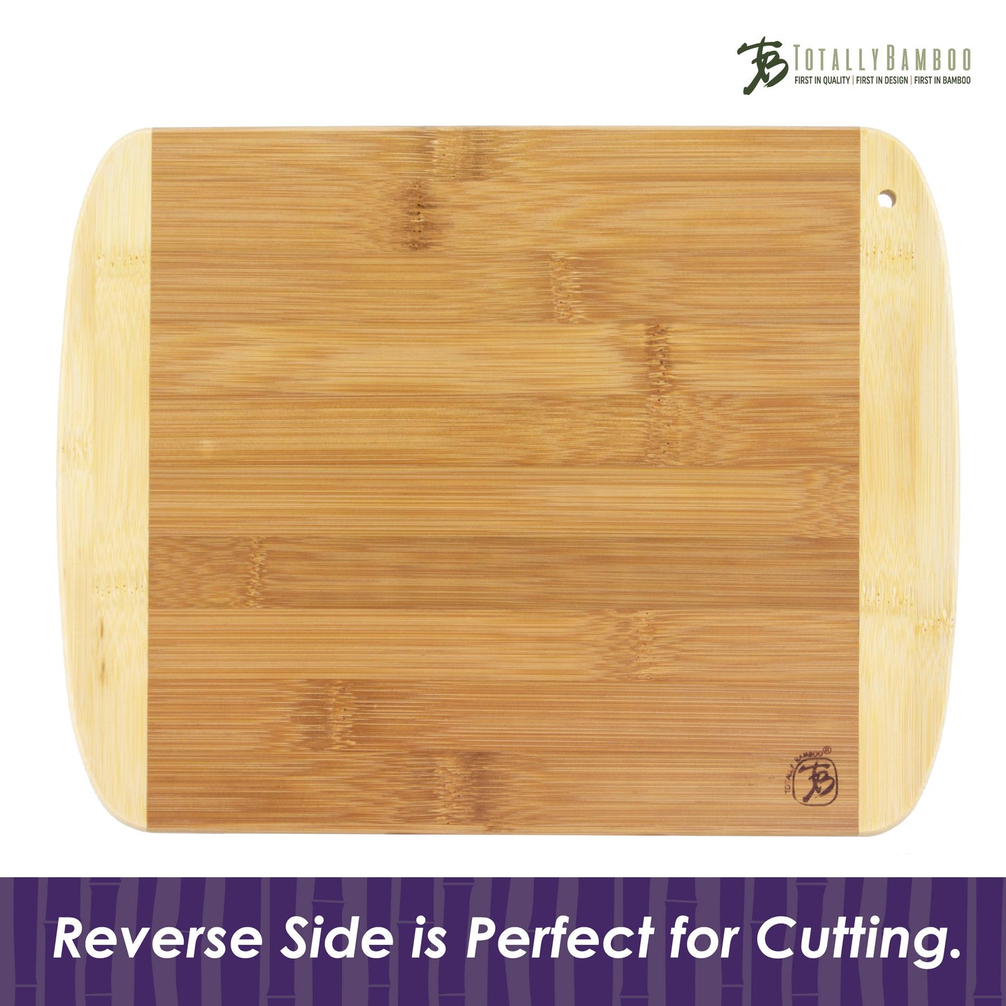 Totally Bamboo A Slice of Life Texas State Serving and Cutting Board, 11" x 8.75"